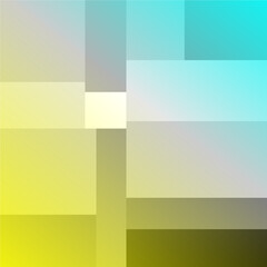 Obraz premium Vector gradient blue, yellow and black