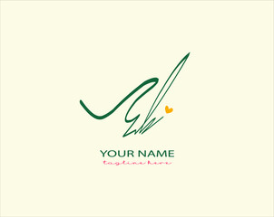 Logo vector of Eb initial handwriting