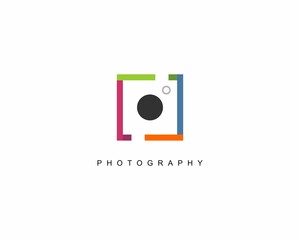 Photography logo with simple design