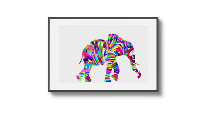 color elephant images 