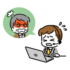 オペレーター　カスタマーサービス　対応