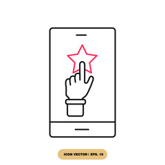 Star rating icons  symbol vector elements for infographic web
