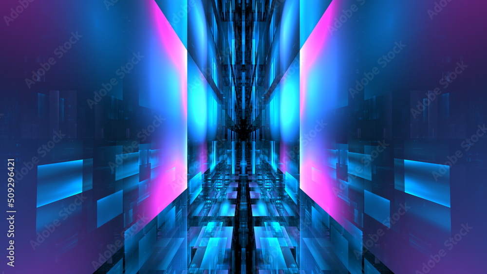 Poster big data transmission cloud computing, digital information database. high-speed mathematical calcula