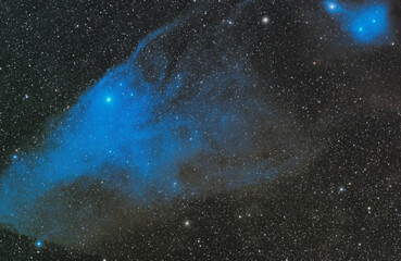 青い馬頭星雲
The Blue Horsehead Nebula (IC4592)