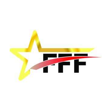 FFF letter logo design. FFF creative  letter logo. simple and modern letter logo. FFF alphabet letter logo for business. Creative corporate identity and lettering. vector modern logo 