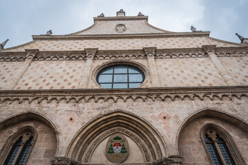 Facade of Vicenza Cathedral, Veneto, Italy, Europe, World Heritage Site
