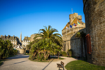 Saint-Malo city hall, Brittany, France