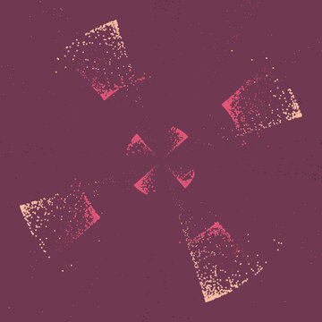 Noise gradient swirl algorithm implementation illustration