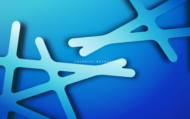 Abstract blue background