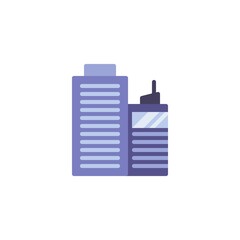 Business office flat icon