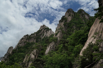 Fototapeta na wymiar Bukhansan national park (Dobong san peak), Seoul, Korea