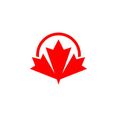 maple tree logo, maple vector, maple icon