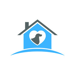 Dog House Logo can be use for icon, sign, logo and etc