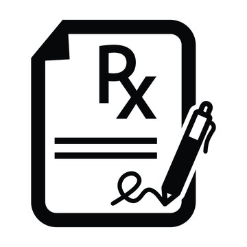 Prescription, Prescription Pad, Medical Prescription Icon