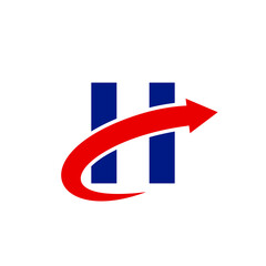 letter H Logo can be used for company, icon, sign, and others.