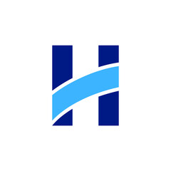 letter H Logo can be used for company, icon, sign, and others.