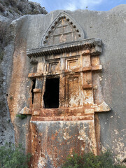 shrubland in Turkey. Holiday, travel and tourism concept. 