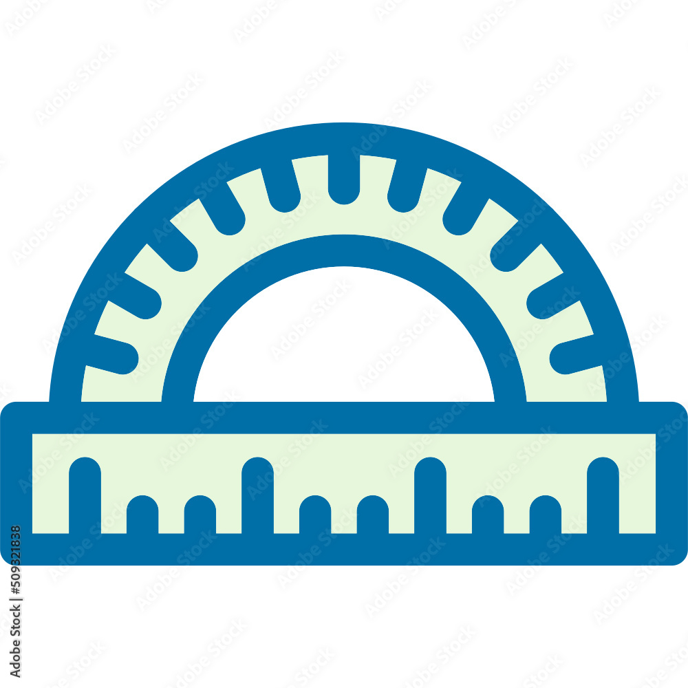 Wall mural 2 - protractor icon