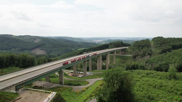Talbr&uuml;cke Brunsbecke A45 - Sauerlandlinie