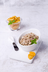 Fish pate with bread