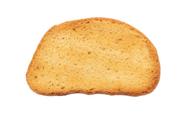 Bread isolated on white background.
