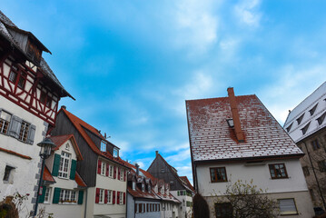 Altstadt Rosenfeld im Zollernalbkreis in Baden-Württemberg