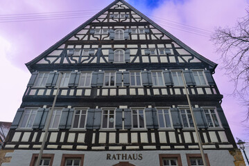 Rathaus Rosenfeld im Zollernalbkreis in Baden-Württemberg