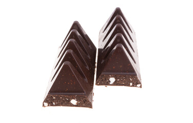 chocolate bar isolated