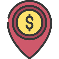 Money Location Icon