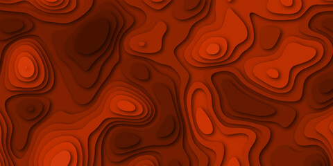 Luxury  abstract papercut background with 3d geometry circles. paper cut banner with 3D slime abstract background and waves layers.