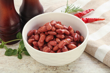 Red bean in tomato sauce