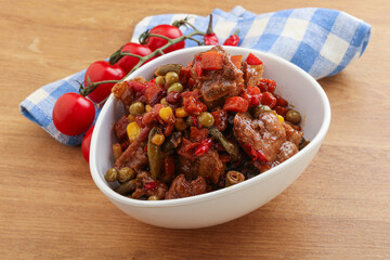 Roasted pork with oyster sauce