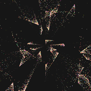 Noise gradient swirl algorithm implementation illustration