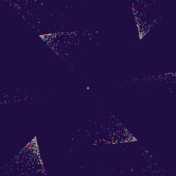 Noise gradient swirl algorithm implementation illustration