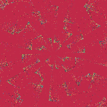Noise gradient swirl algorithm implementation illustration