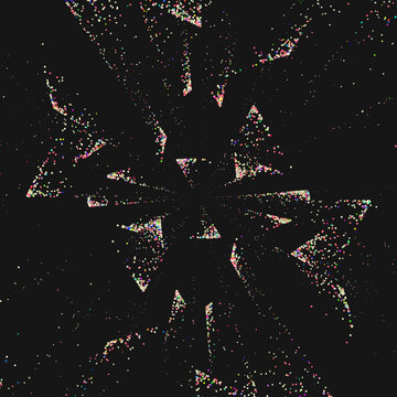 Noise gradient swirl algorithm implementation illustration