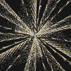 Noise gradient swirl algorithm implementation illustration