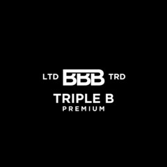 Triple B bbb Letter Logo icon design