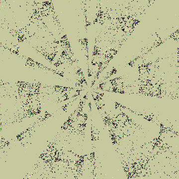 Noise gradient swirl algorithm implementation illustration