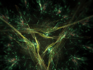 Imaginatory fractal abstract background Image