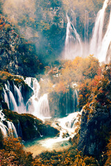 Autumn Waterfalls in Croatia - 509355851