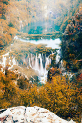 Autumn Waterfalls in Croatia - 509356069