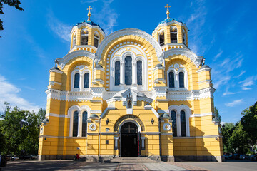 St Volodymyr's Cathedral in Kyiv, Ukraine