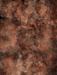 Vertical or horizontal illustration with copyspace, brown grungy textured background with space for text