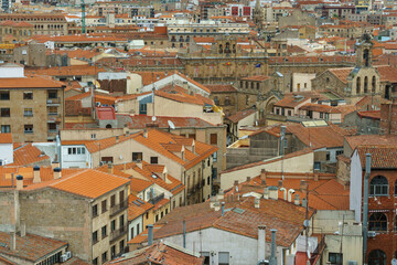 Fototapeta na wymiar View of Salamanca from Scala Coeli, Salamanca, Castilla y León, Spain