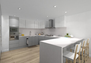 Diseño y reforma de vivienda dúplex