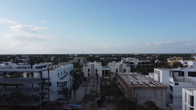 La Veleta in Tulum Mexico under construction hotel airbnb neighborhood building buildings for tourism