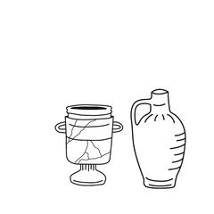 Clay or Stone Wine Jugs or Pots