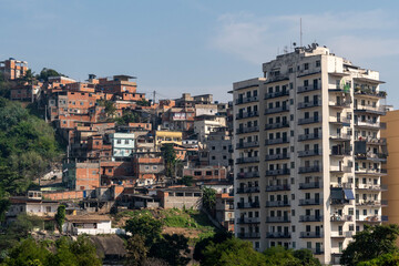 image of a needy community in Rio de Janeiro - favela
