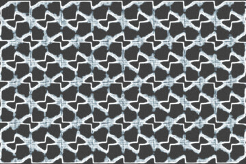 seamless geometric pattern with ribbon